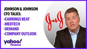 Johnson & Johnson stock up, CFO weighs in on earnings, demand, and company outlook