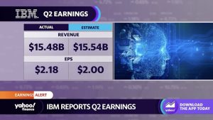 IBM reports mixed Q2 earnings