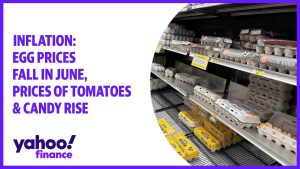 Inflation: Egg prices fall in June, prices of tomatoes & candy rise