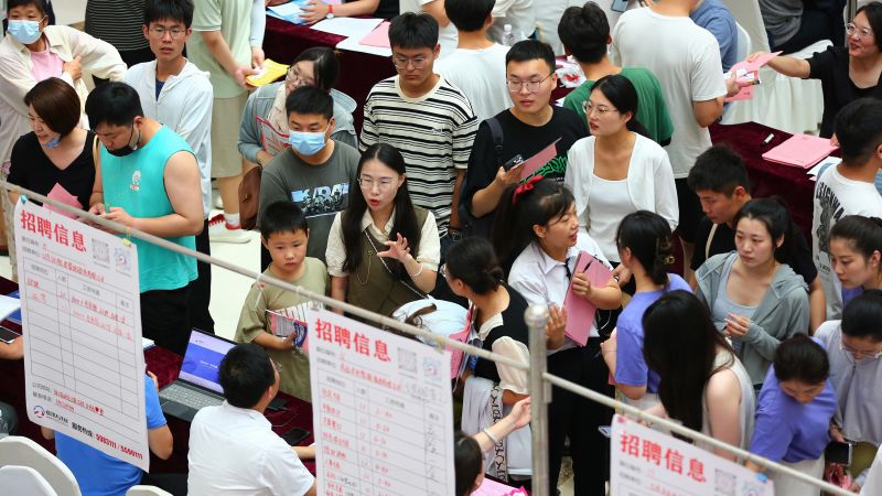 Young Chinese are getting paid to be ‘full-time children’ as jobs become harder to find