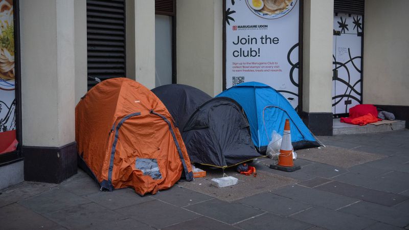This measure of homelessness in England has reached a 25-year high