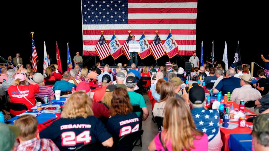 The Republicans in Iowa: can anyone really catch Trump?