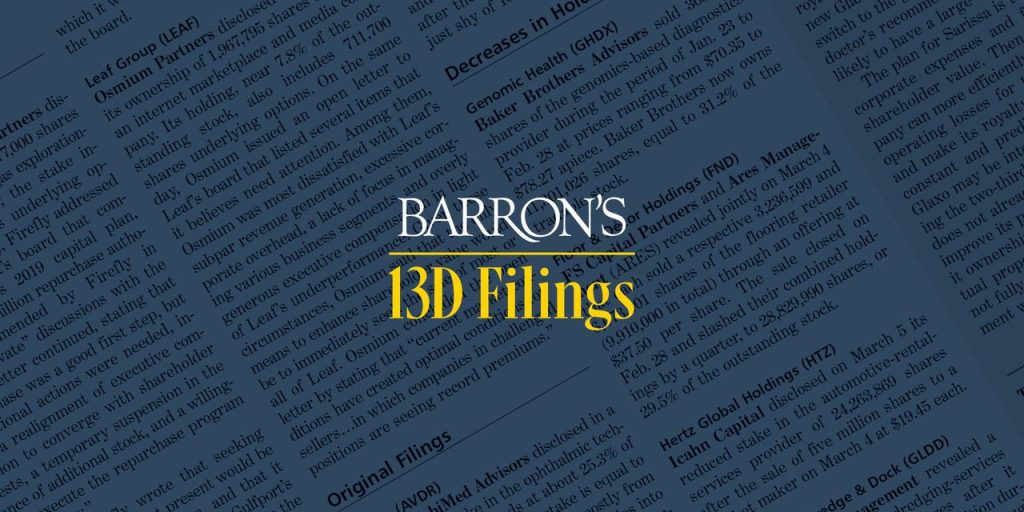 Apogee Therapeutics, Turnstone Biologics, and More Stocks See Action From Activist Investors