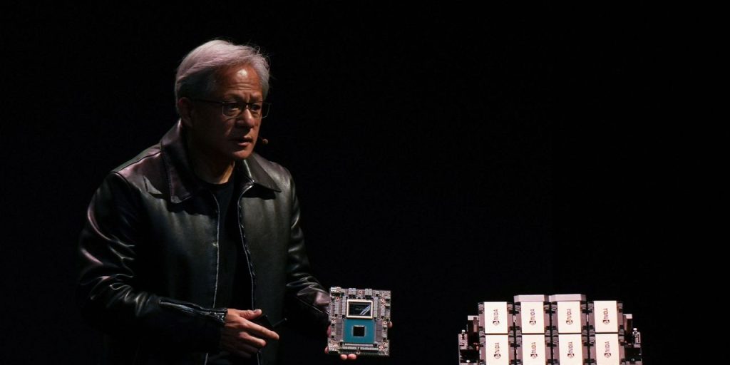 Nvidia’s stock soars after AI boom pushes chip giant to record earnings and blowout forecast
