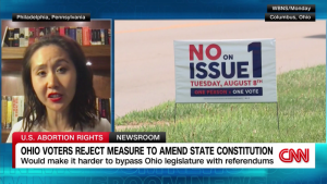 Ohio voters reject ballot initiative in critical win for abortion rights