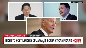 Biden to host leaders of Japan, South Korea at Camp David