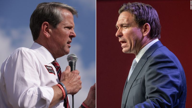DeSantis meets with Kemp in Georgia to talk 2024 race and upcoming debate