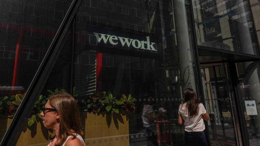 WeWork warns of ‘substantial doubt’ over future as going concern