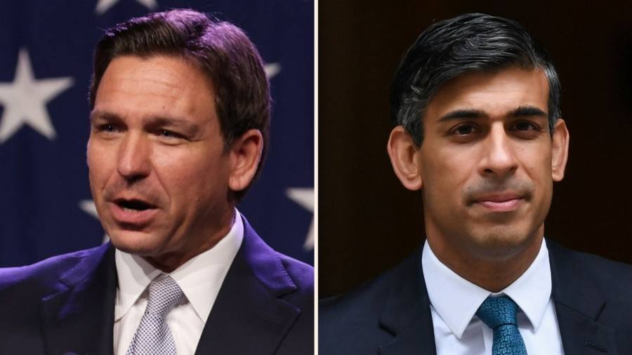 The oneness of Ron DeSantis and Rishi Sunak