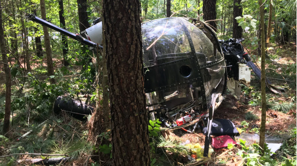 Dominion Energy helicopter crashes in Virginia, injuring pilot and passenger