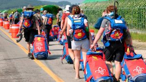 Global scouts gathering in South Korea evacuated ahead of typhoon