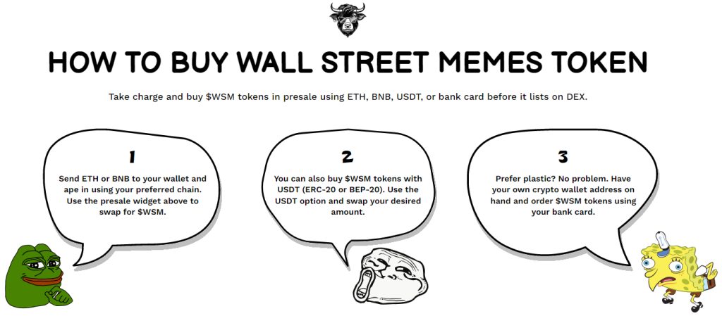 How to Buy Wall Street Memes Coin