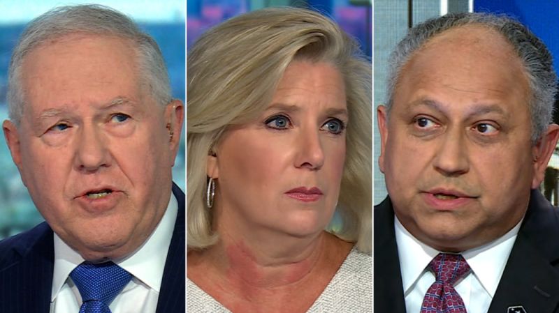 Three military leaders make rare joint appearance to demand action from senator