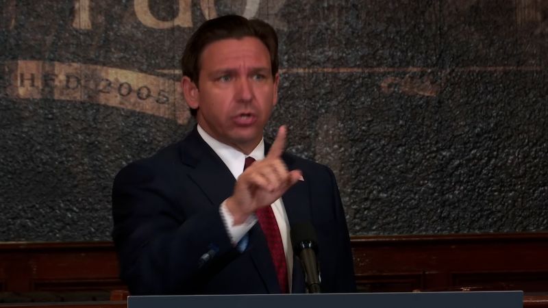 ‘That is nonsense!’: DeSantis dismisses man blaming him for racial attacks in Florida
