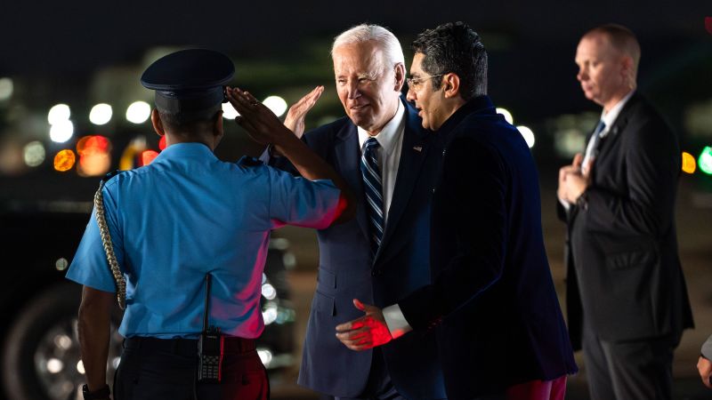 With Xi and Putin absent from G20, Biden presses support for Ukraine and an overseas investment plan to counter China