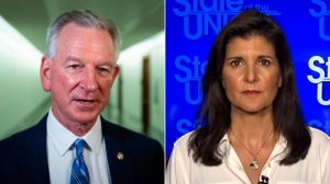 Jake Tapper pushes Nikki Haley on Sen. Tuberville. See the moment