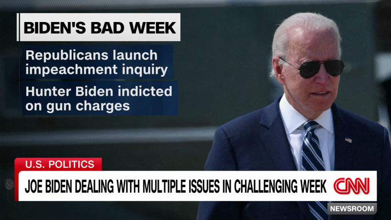 Joe Biden dealing with multiple issues in challenging week