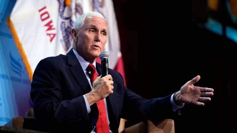 Pence intensifies attacks on Trump as GOP primary heats up
