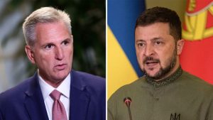 Watch McCarthy react to Zelensky’s visit in 2022 vs. now