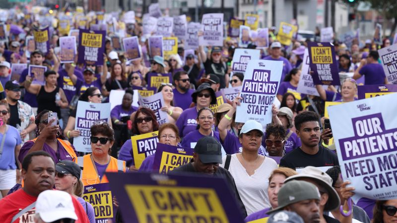 5 things you need to know about what could be the largest health care strike in US history