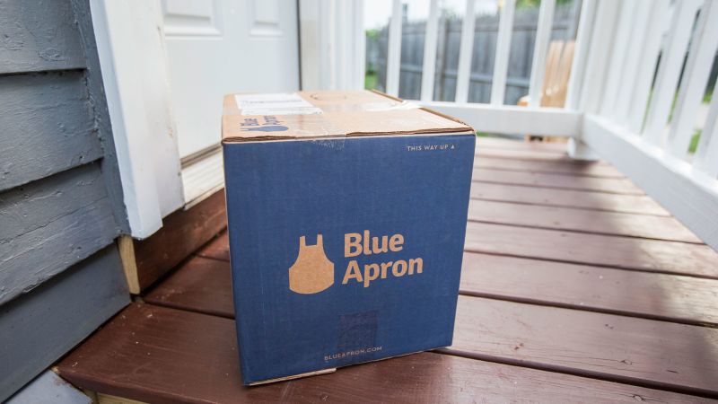 Blue Apron stock surges 130% on news it is being sold