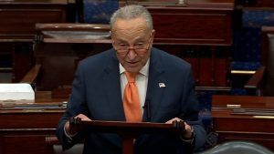 Schumer calls out McCarthy during remarks about passing spending bill