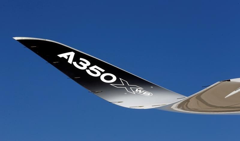 Air France-KLM says it plans to buy 50 Airbus A350 jets