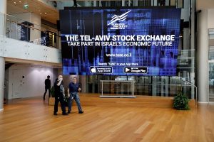Israel stocks higher at close of trade; TA 35 up 0.09%