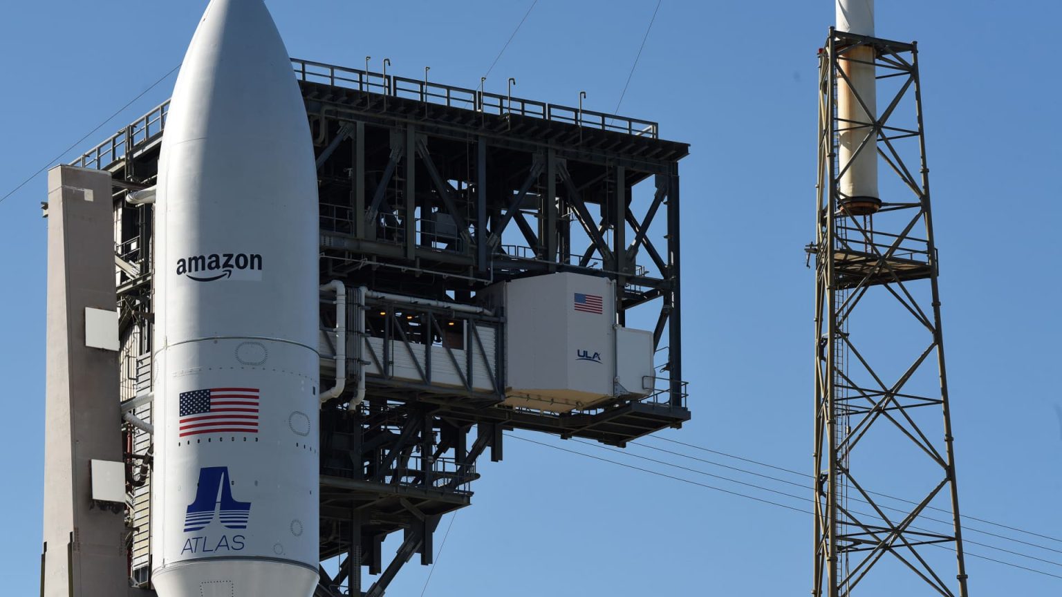 Amazon launches first internet satellite prototypes