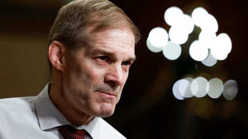Jim Jordan, the face of key GOP investigations, seeks the speaker’s gavel