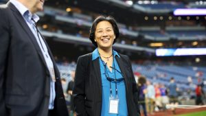 Miami Marlins’ Kim Ng became the first woman GM to lead an MLB team to the playoffs