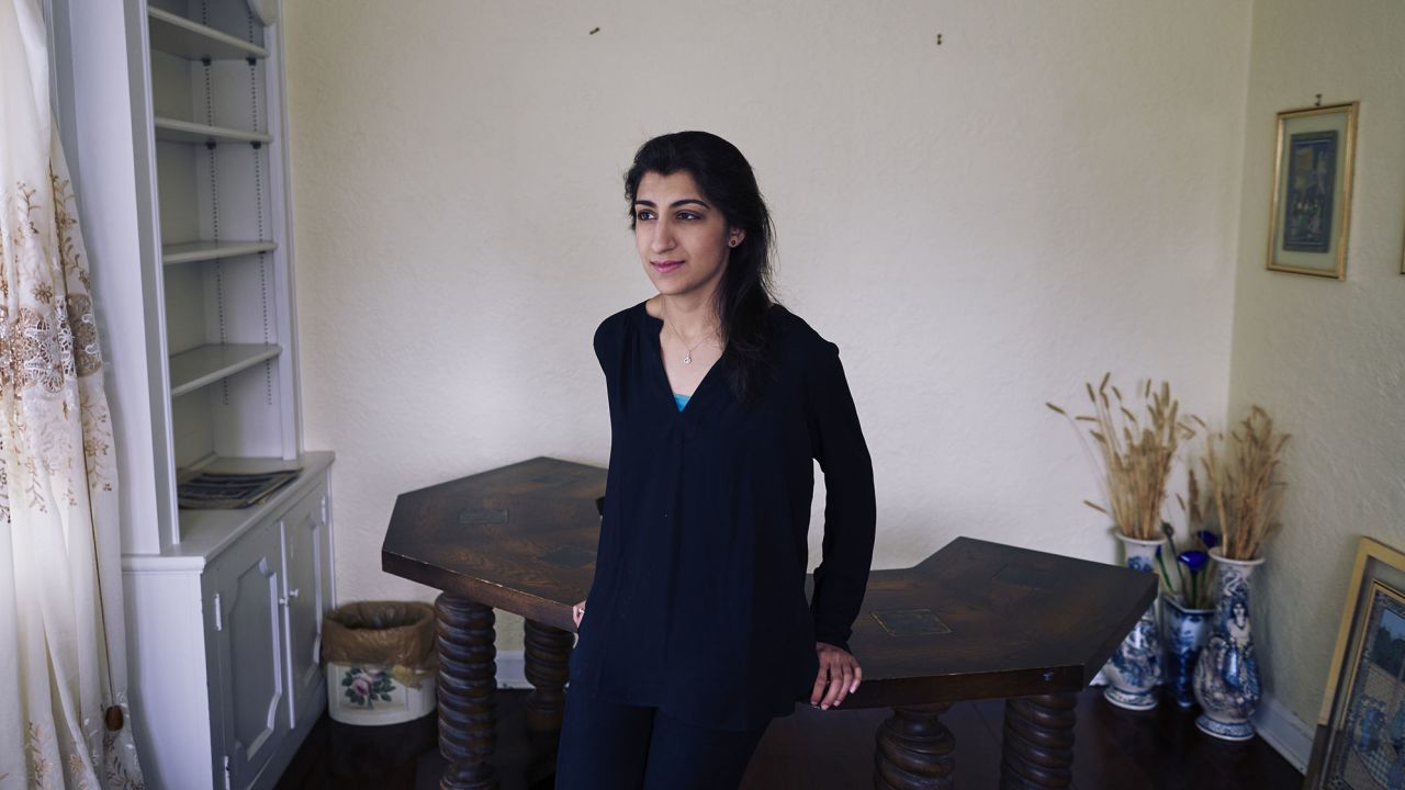 Lina Khan, the author of the Yale Law Journal article,