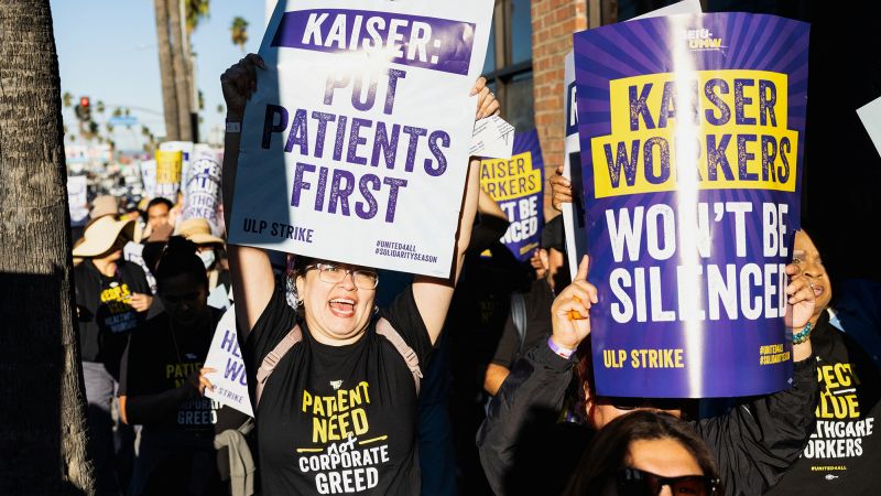 Kaiser Permanente labor deal shows why short, disruptive strikes are becoming more common