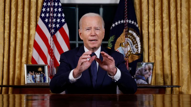 READ: Biden’s remarks on wars in Ukraine and Israel