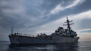 Incident involving US warship intercepting missiles near Yemen lasted 9 hours