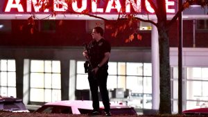 Maine mass shooting prompts news organizations to rapidly shift from the war abroad to the war at home