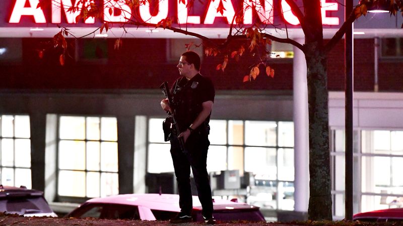 Maine mass shooting prompts news organizations to rapidly shift from the war abroad to the war at home