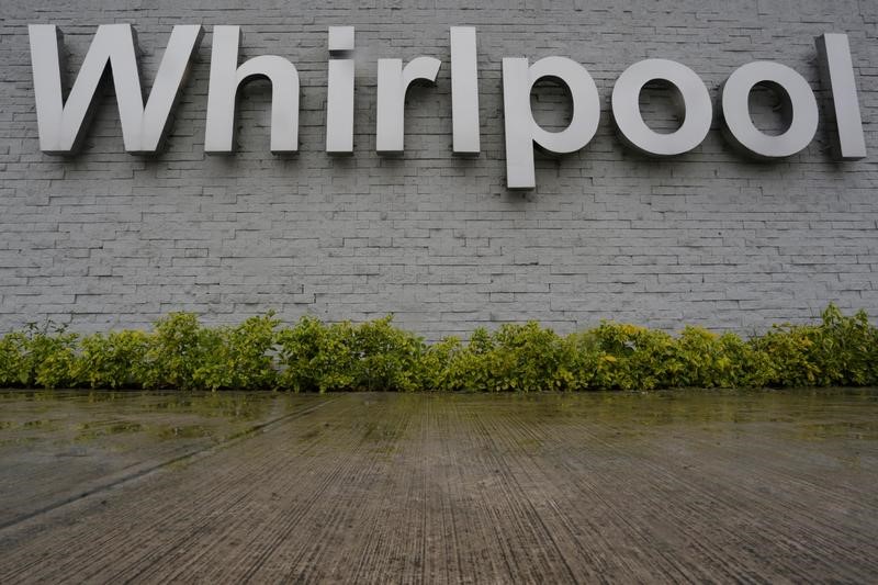 Whirlpool tempers annual profit forecast on slowing demand