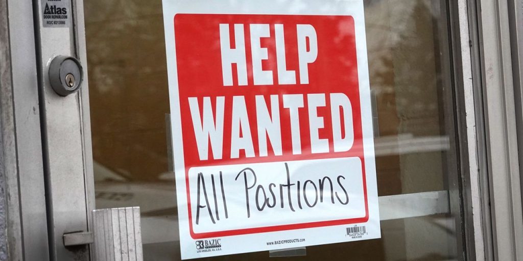 Job openings creep up to 9.6 million. Still lots of demand for labor.