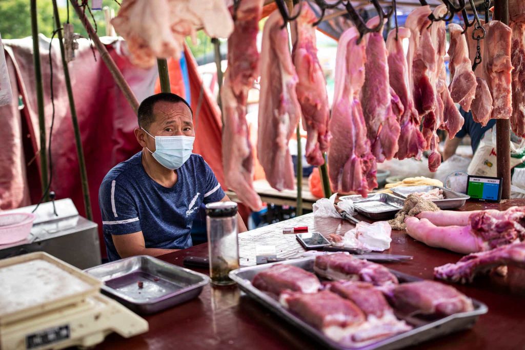 China: Inflation Dips Below Zero Again On Lower Pork Prices