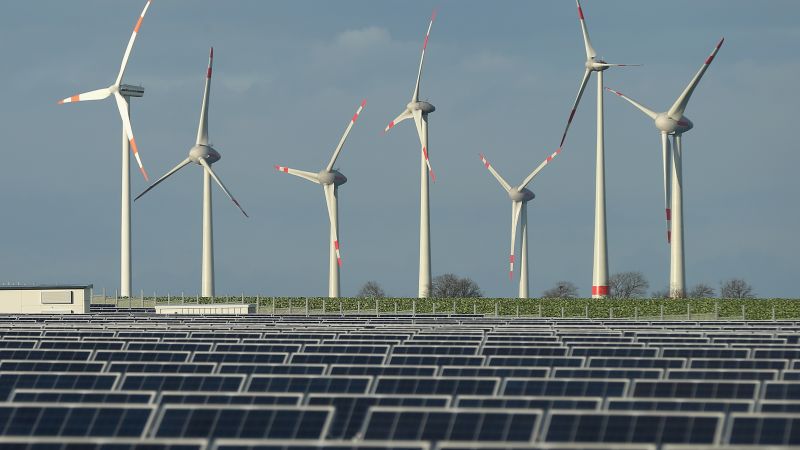 Germany puts up $8 billion to rescue huge green energy company