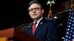 Right-wing lawmakers give Johnson a pass on government funding plan as McCarthy allies cry ‘hypocrisy’