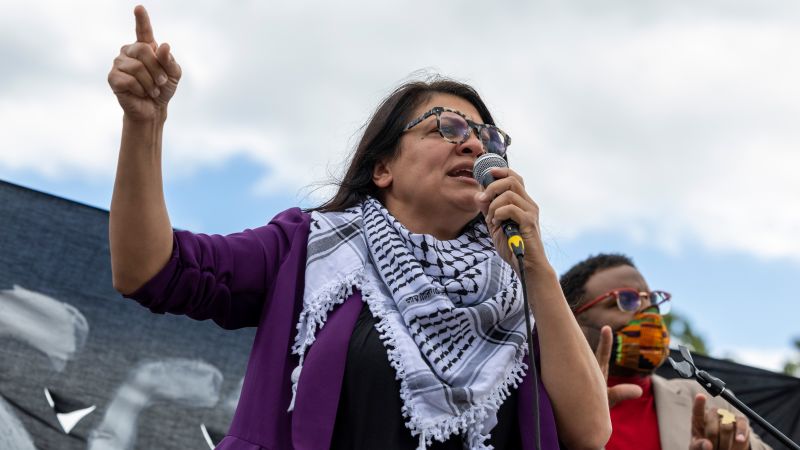 Democratic Rep. Tlaib accuses Biden of supporting Palestinian ‘genocide’ and warns of political ramifications