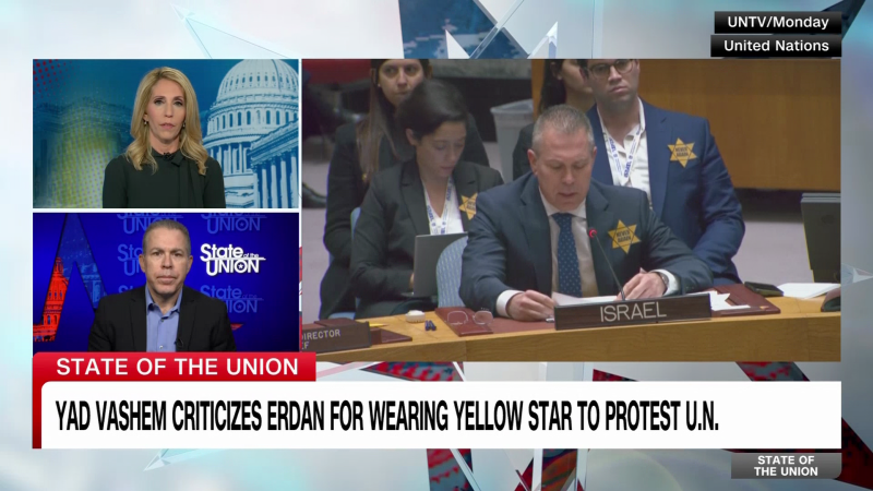 Israel’s UN ambassador on wearing Star of David at meeting: ‘I wanted to shock them’