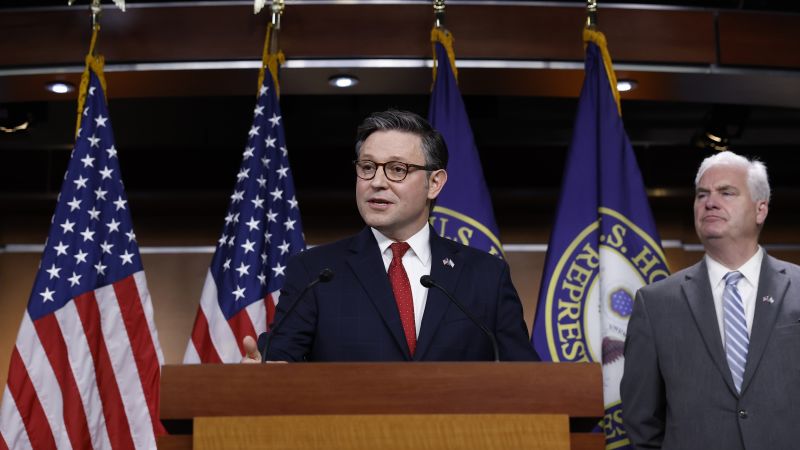 Speaker Johnson says he will release all non-sensitive January 6 footage in move to please far right