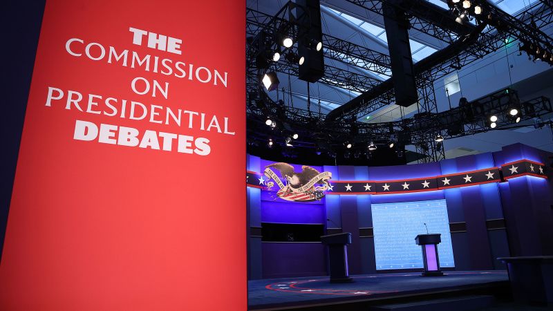 Commission on Presidential Debates announces dates and locations for 2024 general election debates