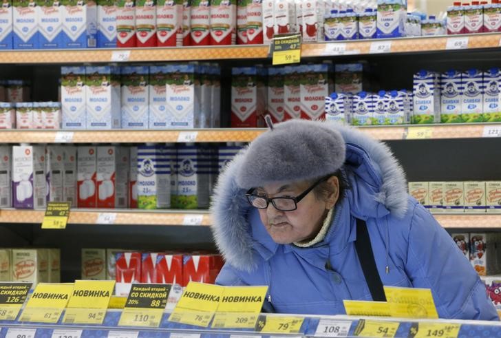 Russian inflation rises at fast pace again in October