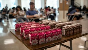 A milk carton shortage has schools scrambling. Here’s what’s going on