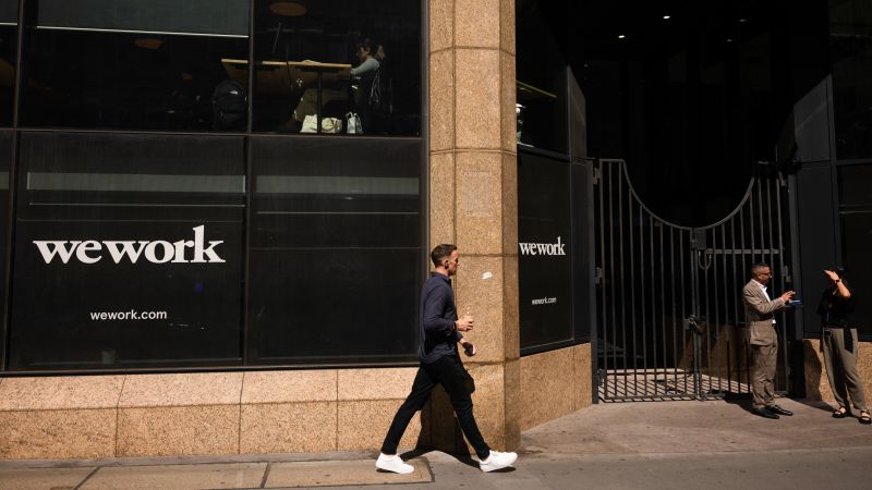 WeWork files for bankruptcy